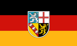 flagge Saarland